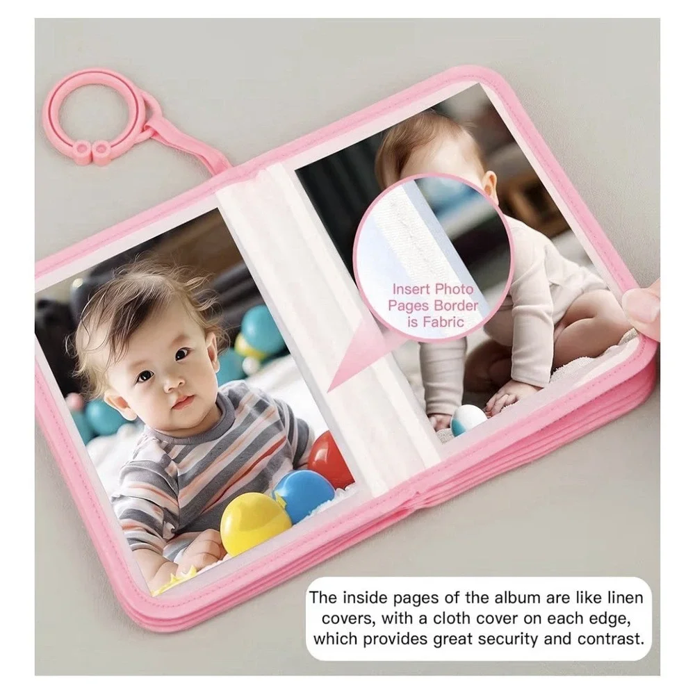 Baby's First Photo Book – Holds‎ 21 Photos (Pink 